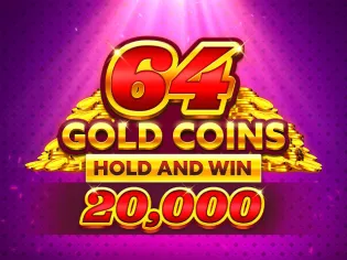 64 Gold Coins Hold and Win 20,000 thumbnail